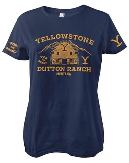 Vrouwen T-shirt met Yellowstone thema