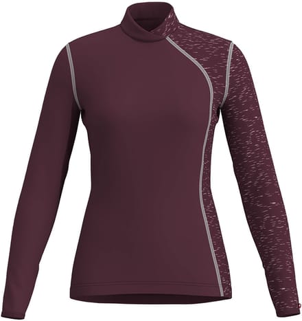 Loeffler Starlit Transtex® Warm Lange Mouwen Basislaag Paars 38 Vrouw