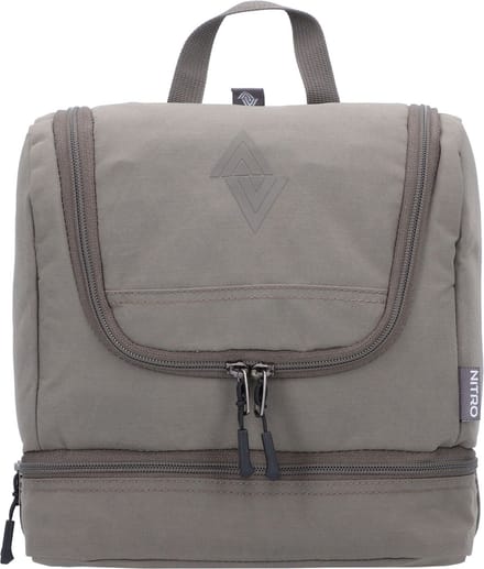 NITRO Travel Kit Toilettas 25 cm - 6 L - Ritssluiting - waxed lizard