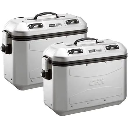 Paar motorkoffers Givi dolomite 36l