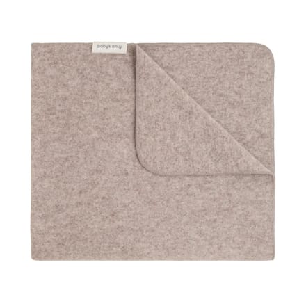 Baby's Only Ledikantdeken Merino Brushed Meadow - Sand - 100x135 cm