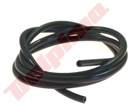Benzineslang passend op 2,4x4,8mm BLACK ( m )