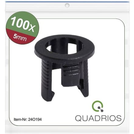 Quadrios 24O194 24O194 LED-fitting Kunststof Geschikt voor LED 5 mm