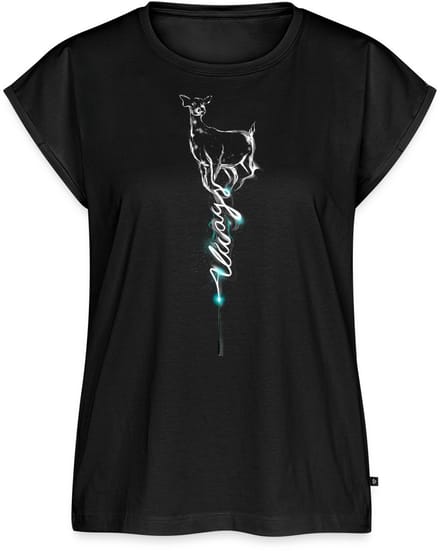 Harry Potter Hinde Patronus Always Vrouwen Premium Bio Top