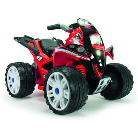 Injusa Quad The Beast rood 12v Elektrische voertuigen