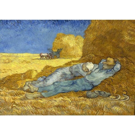 Vincent van Gogh 'Middag' puzzel 1000 stukjes - Ontspanning van werk