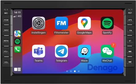 CarPlay autoradio geschikt voor SEAT Arosa | 2000 t/m 2006 | Android 15 | Draadloos Apple CarPlay & Android Auto | 2GB + 32GB | QuadCore Processor | 2000 2001 2002 2003 2004 2005 2006 | Bluetooth & Wifi
