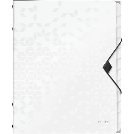 Leitz WOW Sorteermap Kunststof - A4 - 12-tabs - Wit
