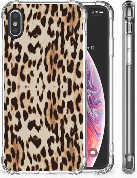 Apple iPhone X | Xs Case Anti-shock Leopard