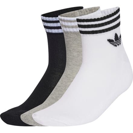 Adidas Originals 3 Stripes Ankle 3er Pack Sokken Wit