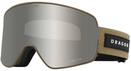 Dragon Alliance NFX2 Skibril - Earth/Silver Ionized & Amber