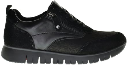 Tamaris Comfort Dames Sneaker - 83705-001 Zwart/Combi - Maat 38