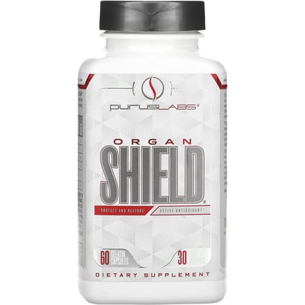 Purus Labs, Organ Shield, 60 Gelatine Capsules
