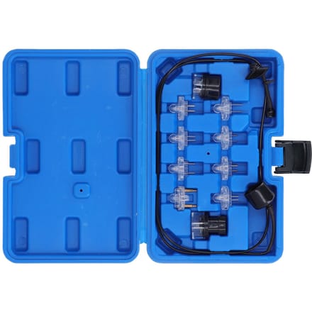 11 stuks Noid Light Set Brandstof Injector Tester Tool Professionele Auto Diagnostische Tool met Opbergdoos blue