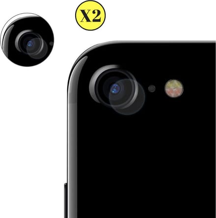 Camera Protector voor iPhone 7 / 8 / SE 2020 / SE 2022 - 2 stuks van glas Transparante glazen