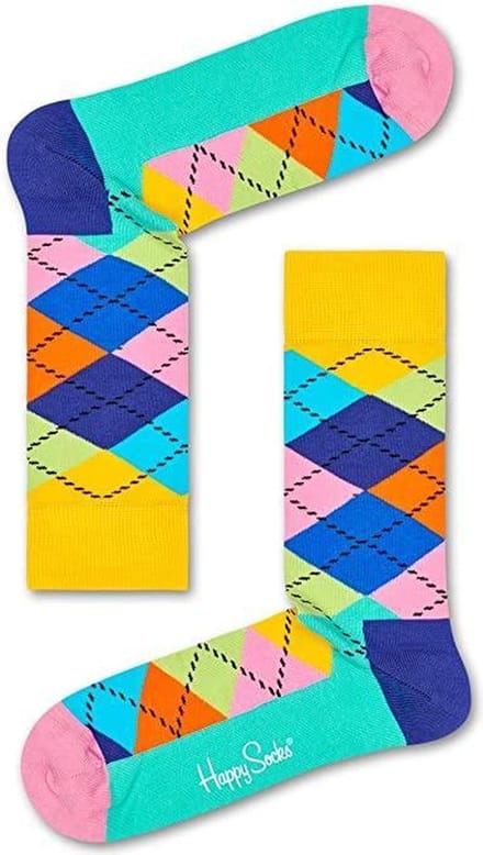 Happy Socks Argyle Sokken, Multi - Maat 36-40