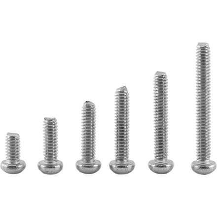 Assortiment de 250 vis à six pans creux M2 avec écrous hexagonaux en acier inoxydable A2(Tête de bouton)