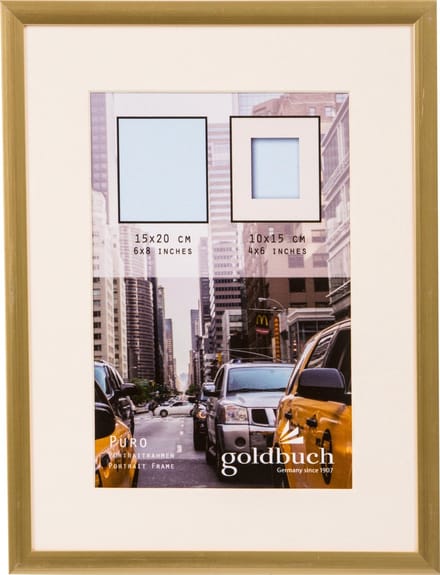 Goldbuch - Fotolijst Puro - Goud - 10x15 cm (15x20 cm)