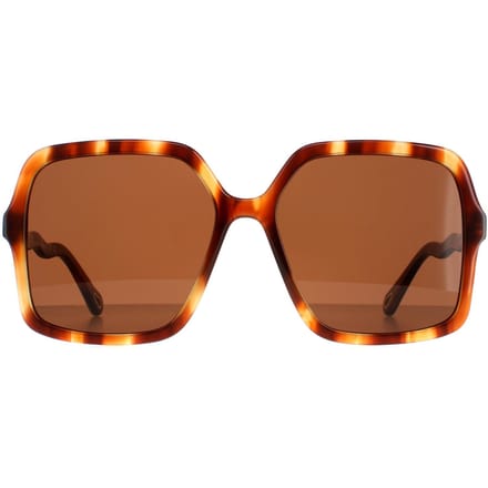 Chloe Square Dames Havana Bruin CH0086S Zelie