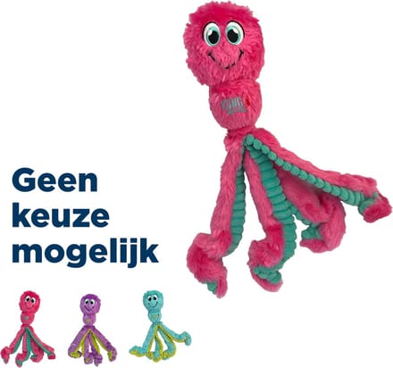 Kong Wubba Octopus - Hondenspeelgoed - Assorti Large