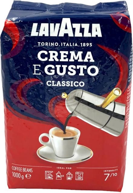 Lavazza crema e gusto espresso classico bonen 6 x 1 kg