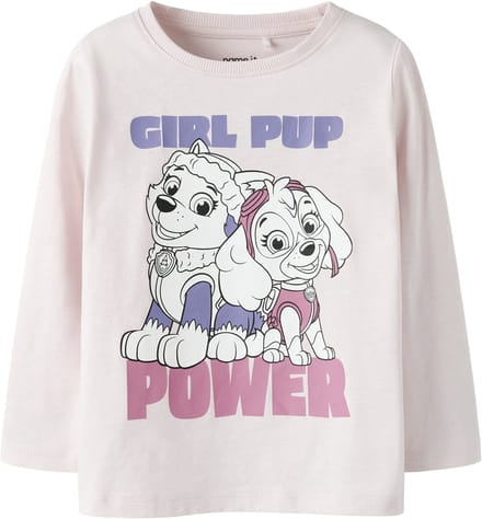 NAME IT - NMFVANA PAW LS TOP CPLG - Meisjes - Lange mouwen shirts