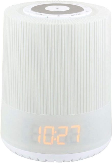 Wekkerradio met Wake-up Light, Natuurgeluiden en Kleurwisselend Nachtlampje