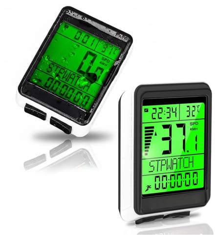 NBAP® Kilometerteller Fiets - Snelheidsmeter - Fietscomputer Draadloos
