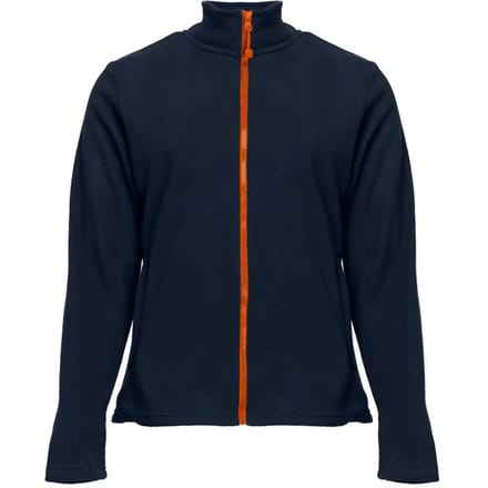 Damesfleece met rits Black & Match Grizzly