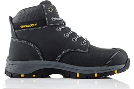 Buckbootz Wizardz WIZL1BLK S3S - Zwart - 40