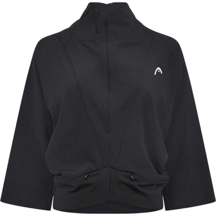 Head Dames Capsule Gecombineerde 3/4 Mouw Jas (Zwart)