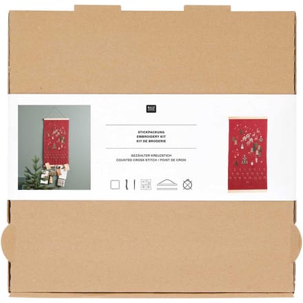 Rico Design Borduurwerk packs "adventskalender"