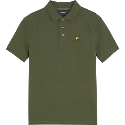 Lyle & Scott Heren Geborduurd Logo Poloshirt (Diepe Diepten)