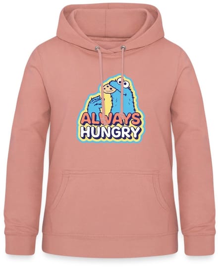 Sesamstraat Koekiemonster Altijd Hongerig Hoodie Dames