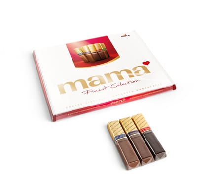 Merci "Mama" - Finest Selection - Merci chocolade met boodschap: "Mama" (250 Gram)