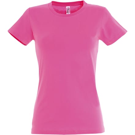 SOLS Dames/dames Imperial Heavy Short Sleeve T-Shirt (Orchideeënroze)