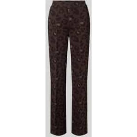 Joggingbroek in all-over look met elastische band