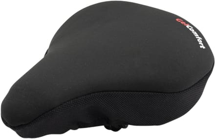 Benson Comfortabel zadeldek - Gel - Universeel - Zwart - Verstelbaar - Ademend