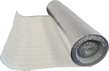 Maclean Radiatorfolie Therm - Polyetheen - Rd Waarde 0,1m² K/w - 2mm - 50x400cm - 2m²