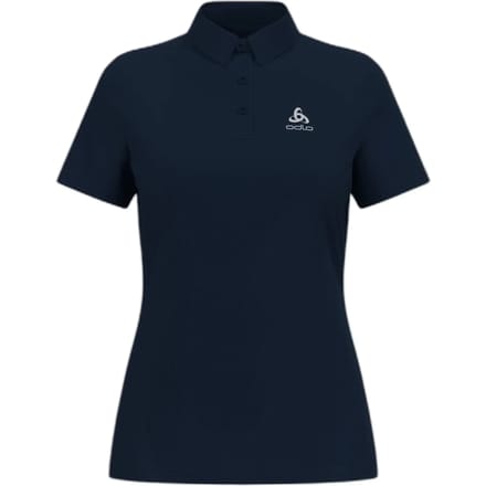 Odlo Cardada Korte Mouw Poloshirt Blauw S Vrouw