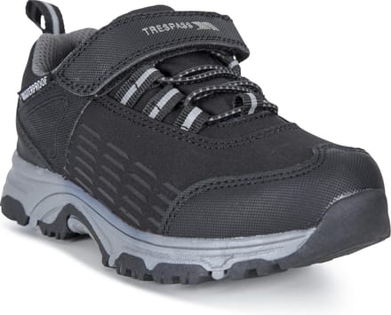 Trespass kinderschoenen Harrelson Low Cut - Kinder-sneakers Zwart