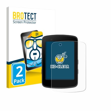 BROTECT - Screenprotector voor Bryton Rider 650 / 550 - Folie Beschermfolie transparant 2 Stuks