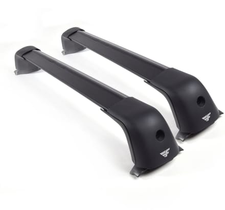 Dakdragers geschikt voor Mercedes GLK vanaf 2012 open dakrailing - Aluminium - 100kg Laadvermogen - Merk Farad