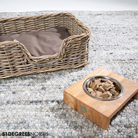 51 - Dinner Bowl High - Single - Teak - L  (600ml)