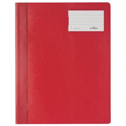 Snelhechter Durable A4 PVC etiketvenster rood