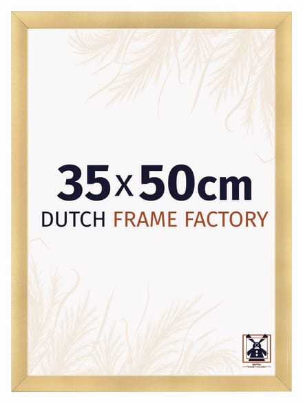 Fotolijst 35x50 cm - MDF - Goud Mat - Praag