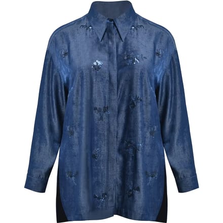 Dameshemd met lange mouwen Mat Fashion