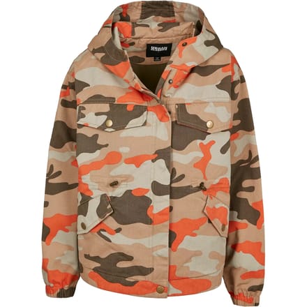 Urban Classics - Oversized Camo Parka Jacket - M - Multicolours