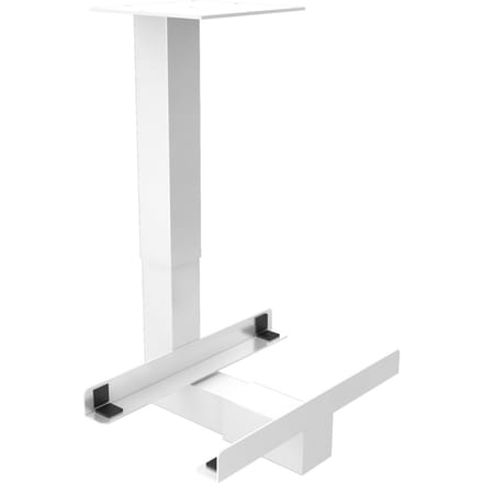 RCPU W | PC-Houder universeel - Kantoor meubilair Wit
