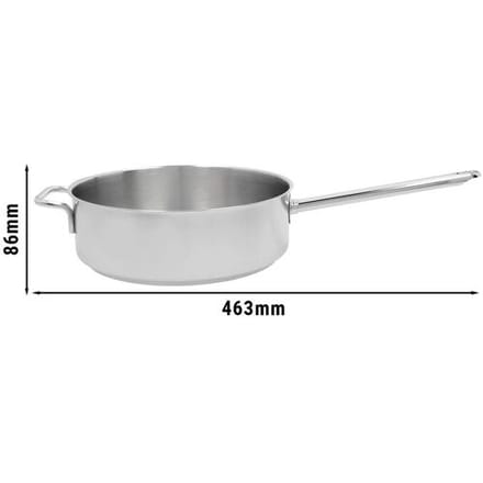 DEMEYERE APOLLO 7 - Sauteerpan zonder deksel - Ø 240mm - RVS